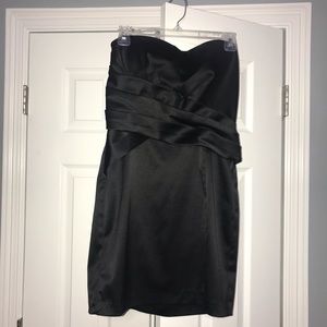 Strapless Black Dress